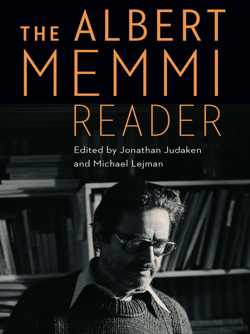 Title details for The Albert Memmi Reader by Albert Memmi - Available
